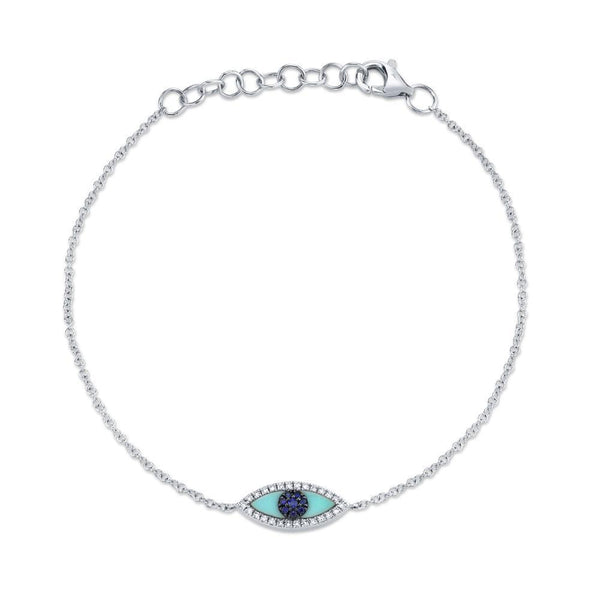 Turquoise Eye Bracelet